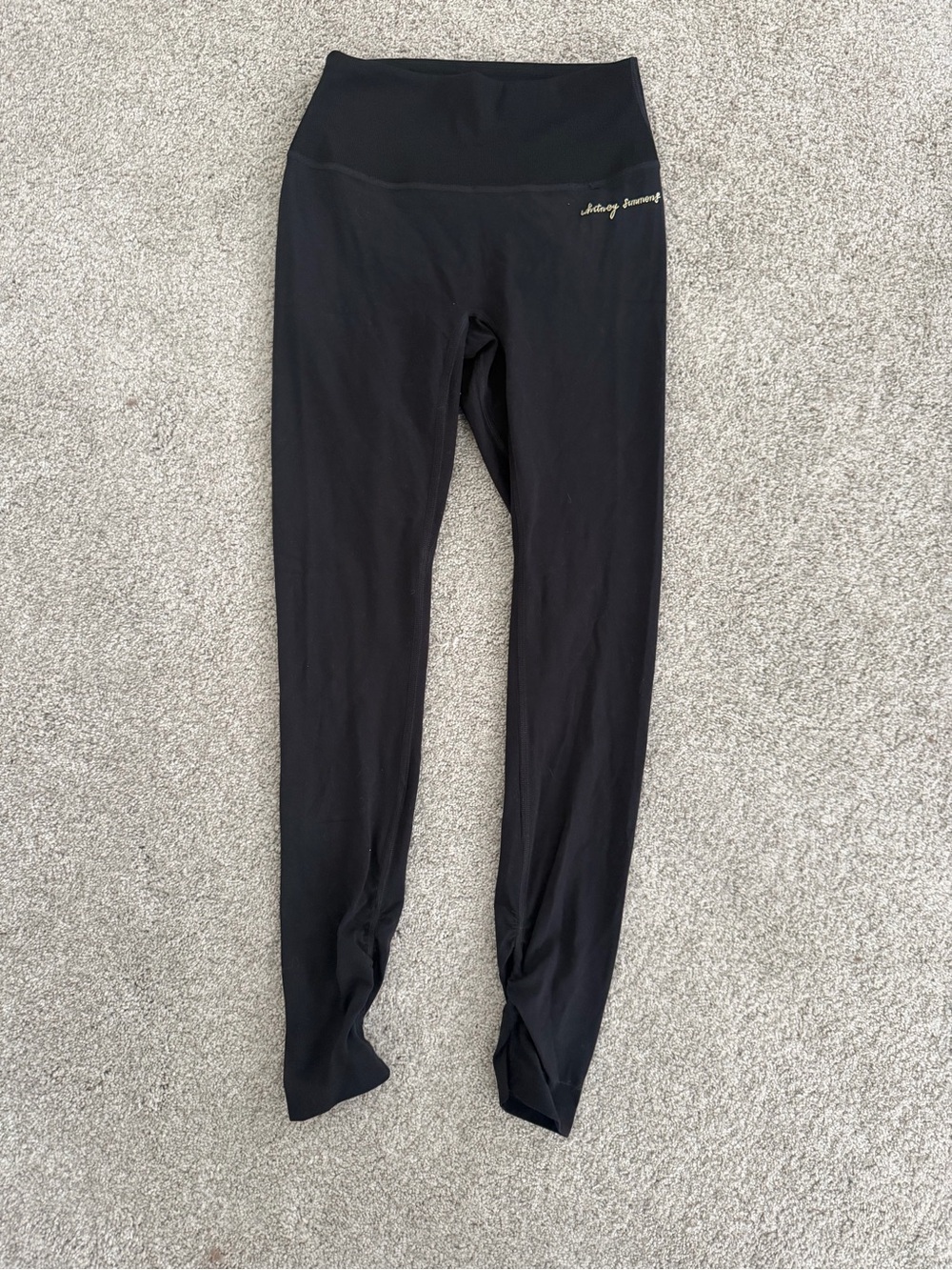 Gymshark Whitney Simmons Black High-Rise Seamless Leggings